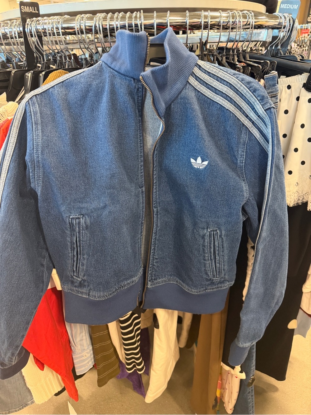 Adidas Adicolor Denim Track Jacket - Picture 3 of 3